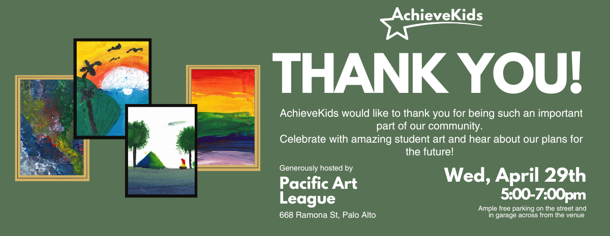 AchieveKids Student Art Show